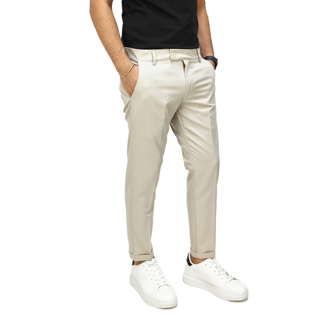 Pantalone elegante slim fit Capri 34E