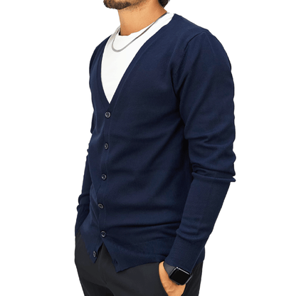 Cardigan Uomo Verde