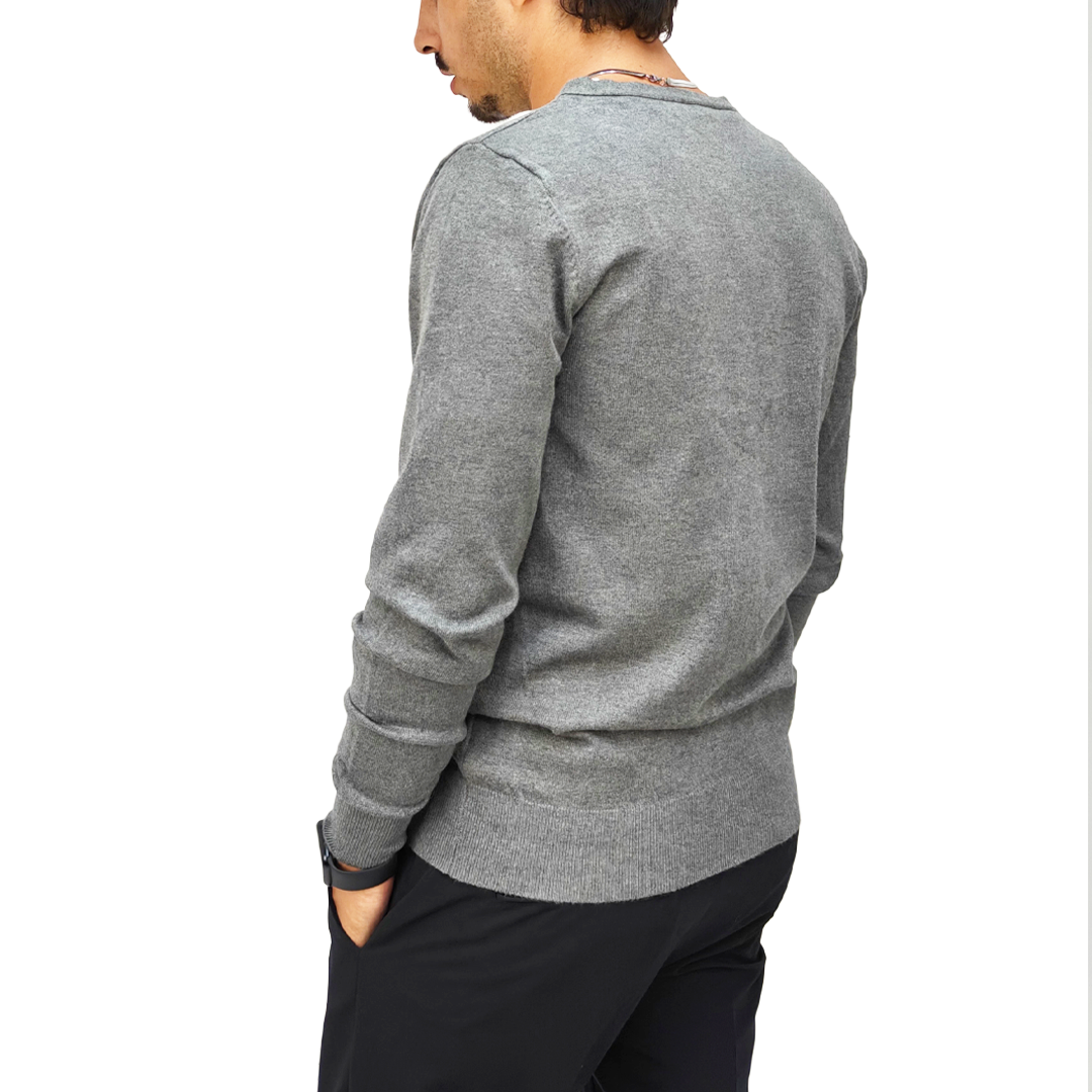 Cardigan Uomo Grigio