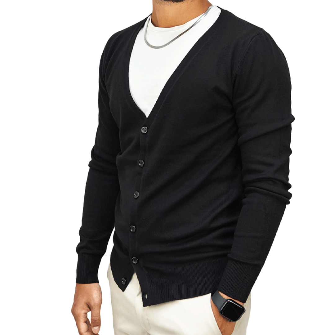 Cardigan Uomo Verde