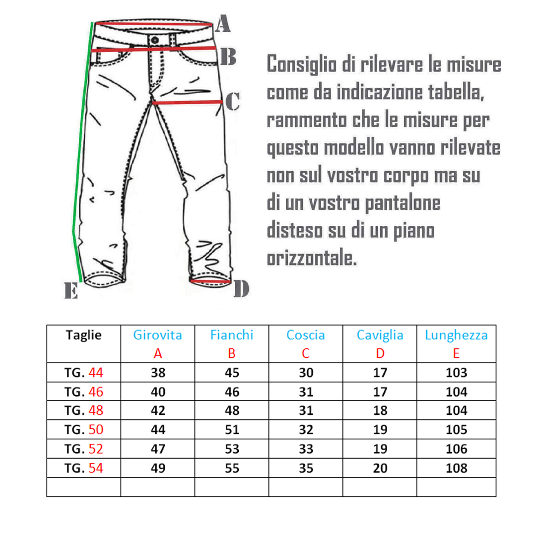 Pantalone Cargo RDV Uomo