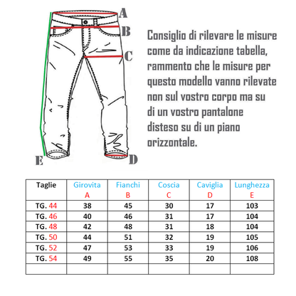 Pantalone Cargo RDV Uomo