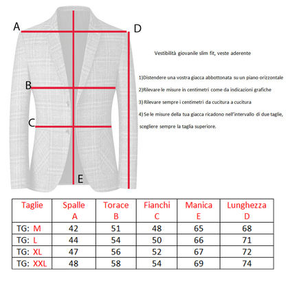 Giacca Uomo a Cardigan 2 Bottoni RDV