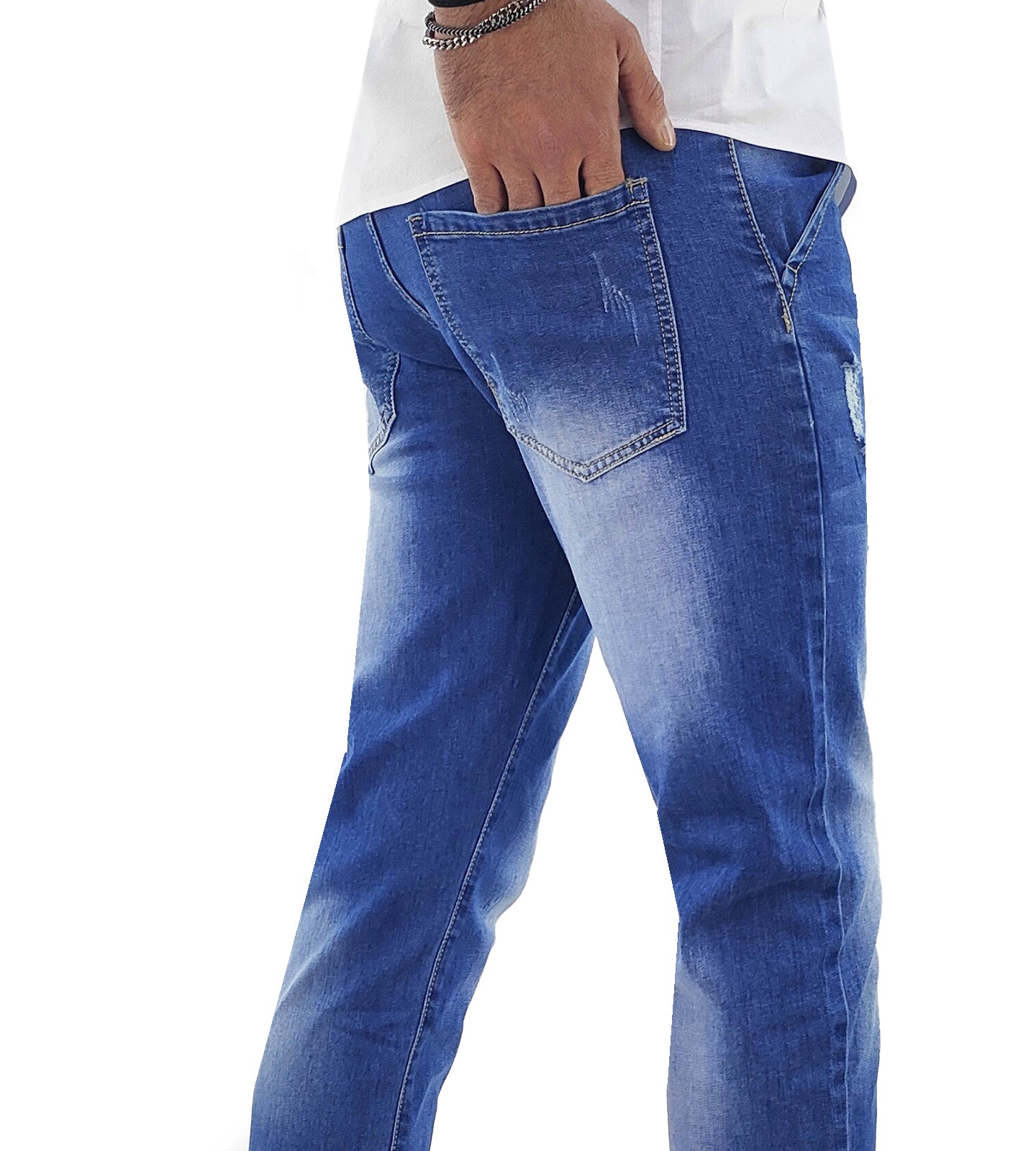 Jeans hot sale capri uomo