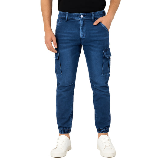 Jeans Cargo Uomo Slim Fit