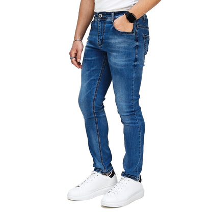 Jeans Uomo Slim Fit - Denim Leggero Primaverile