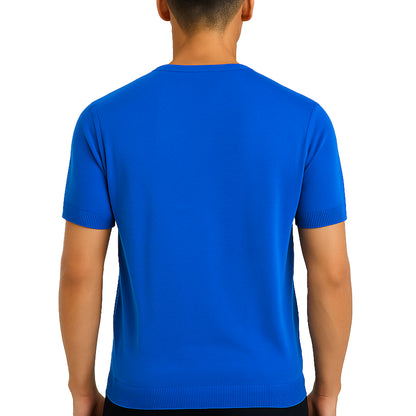 Maglia maniche corte in cotone elasticizzato