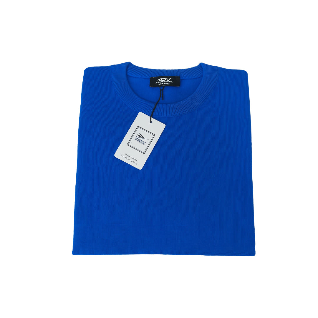 Maglia maniche corte in cotone elasticizzato