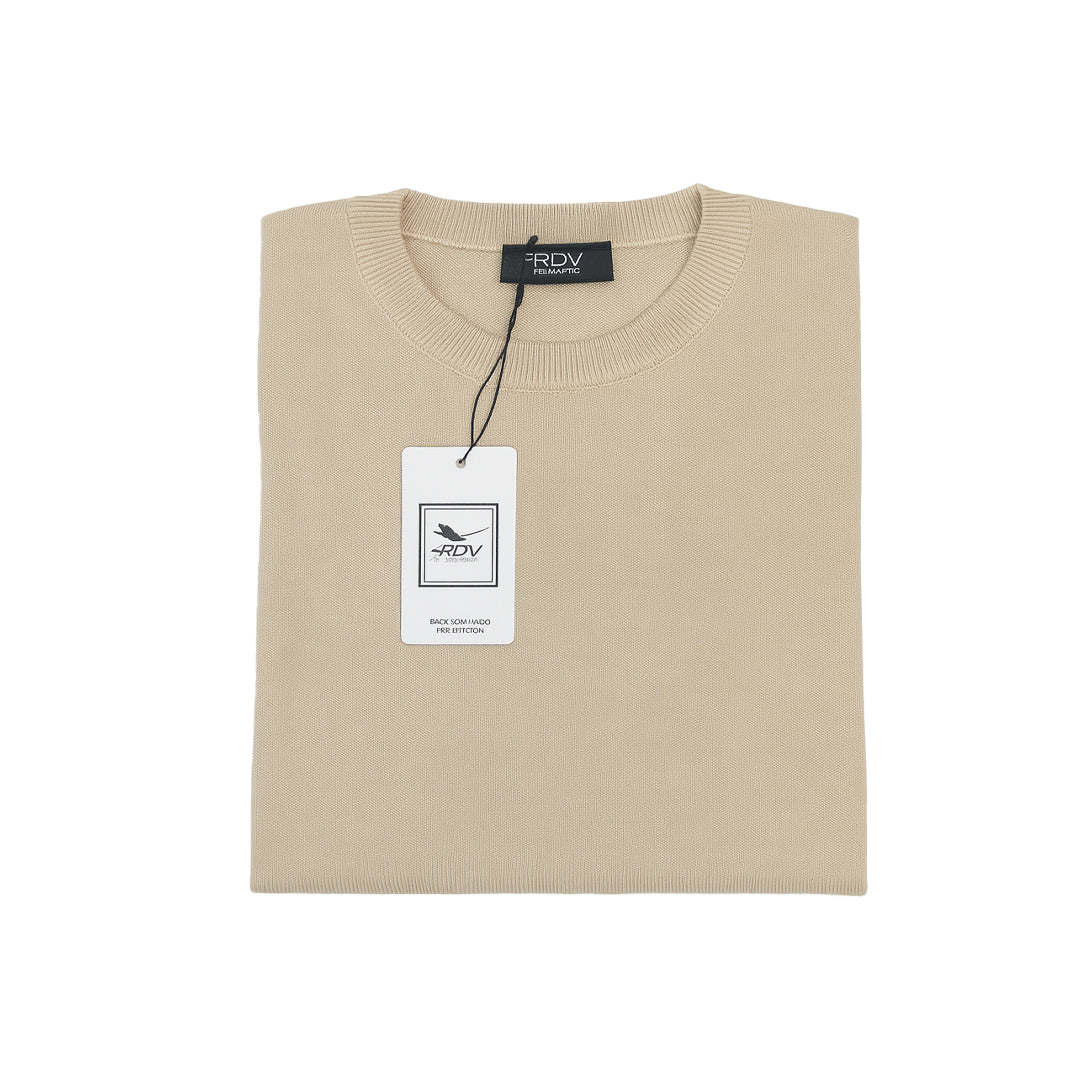 Maglia maniche corte in cotone elasticizzato