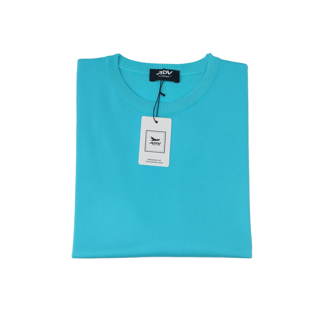 Maglia maniche corte in cotone elasticizzato