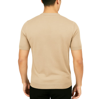 Maglia maniche corte in cotone elasticizzato