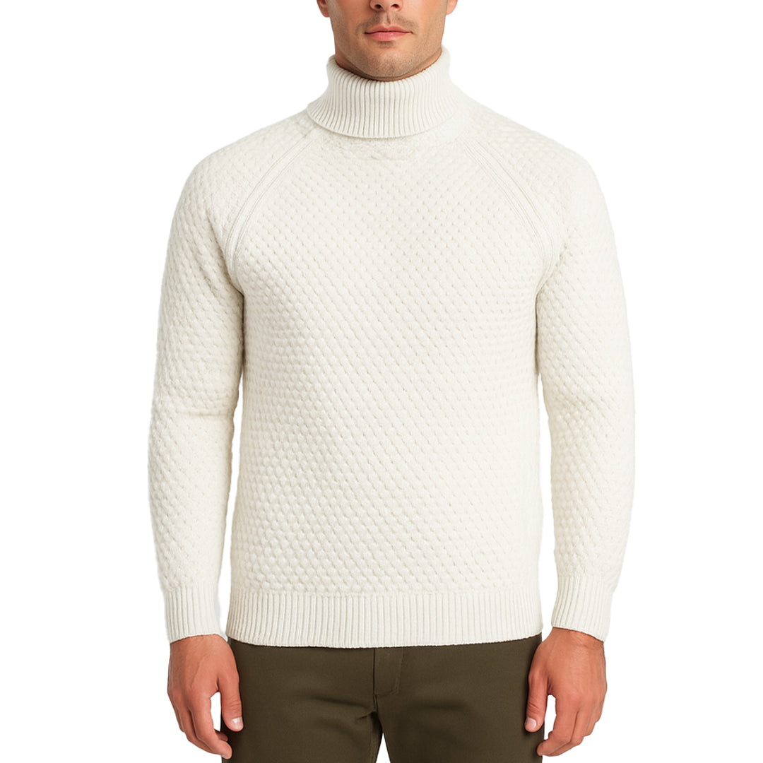 Maglione Uomo Invernale RDV – Collo Alto in Ciniglia