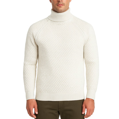Maglione Uomo Invernale RDV – Collo Alto in Ciniglia