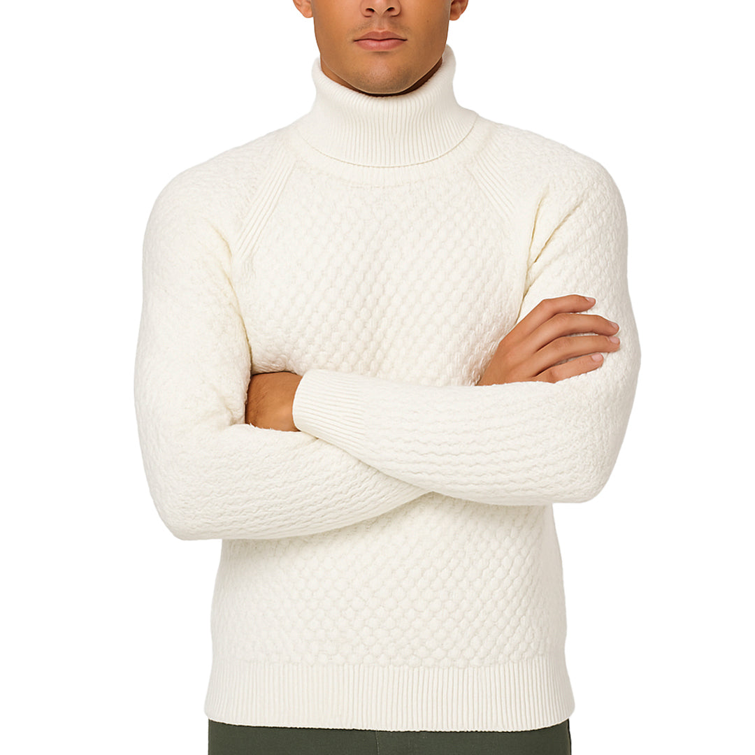 Maglione Uomo Invernale RDV – Collo Alto in Ciniglia