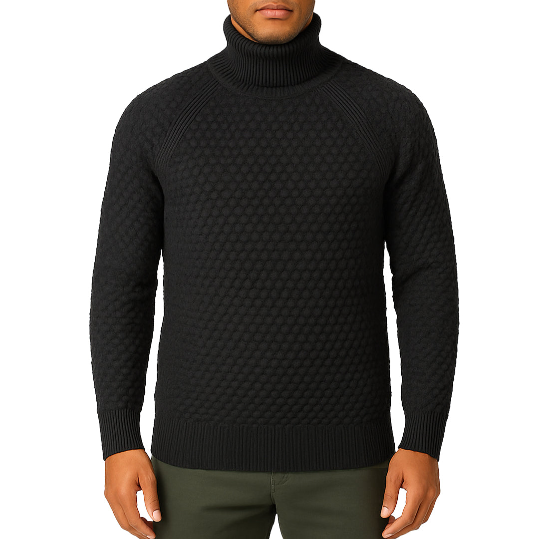Maglione Uomo Invernale RDV – Collo Alto in Ciniglia