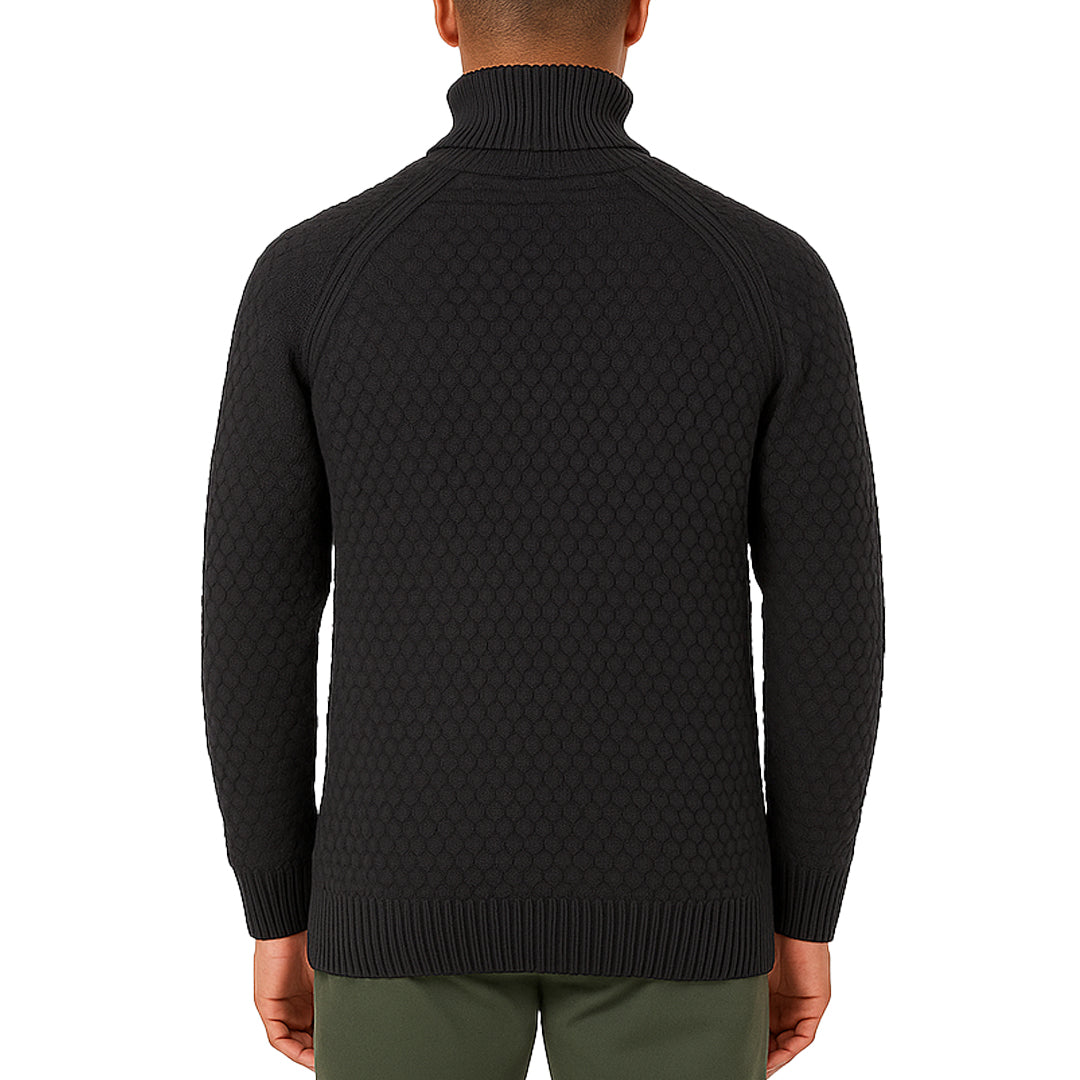 Maglione Uomo Invernale RDV – Collo Alto in Ciniglia