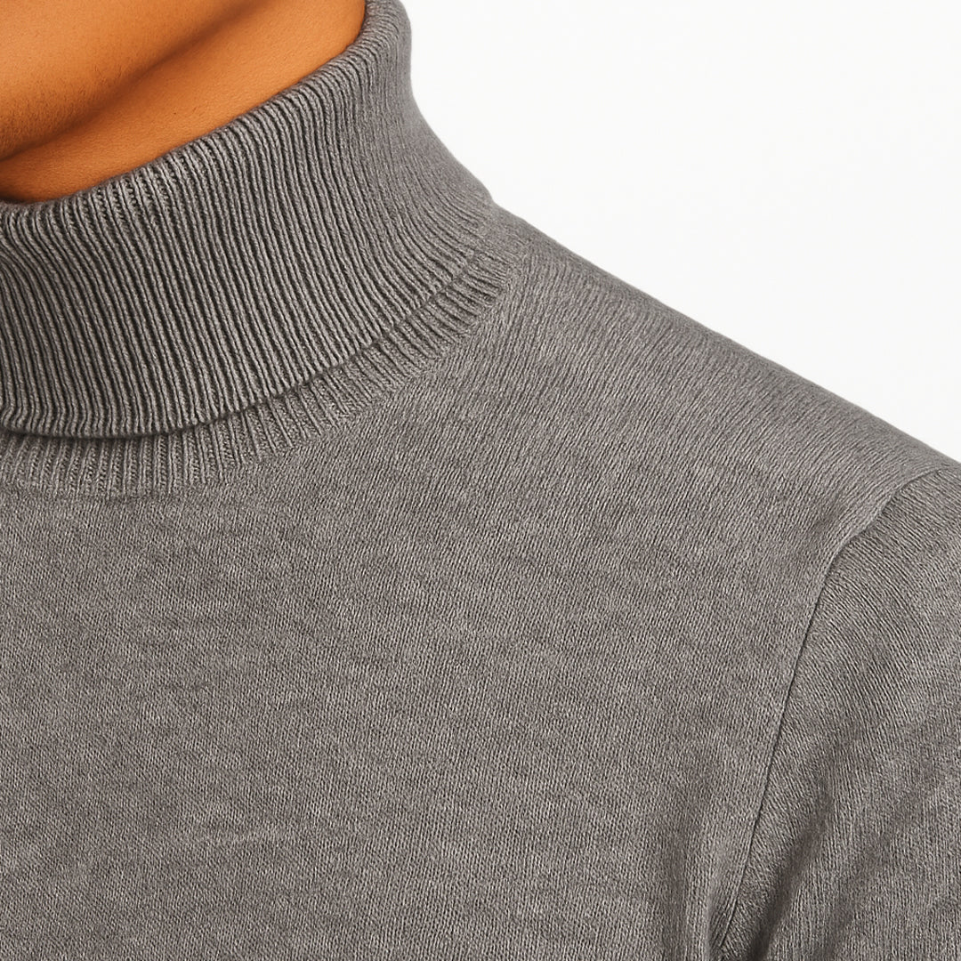 Maglioncino Dolcevita RDV Uomo – Slim Fit Elasticizzato, Morbido al Tatto