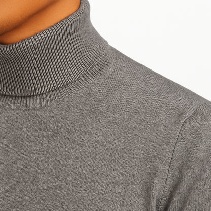 Maglioncino Dolcevita RDV Uomo – Slim Fit Elasticizzato, Morbido al Tatto