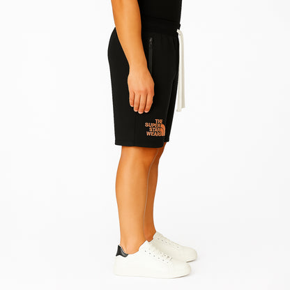 Pantaloncini Sportivi Uomo Cotone con Elastico in Vita