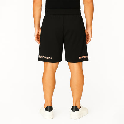 Pantaloncini Sportivi Uomo Cotone con Elastico in Vita