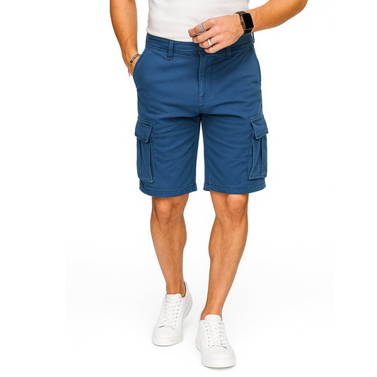 Bermuda Uomo Cargo RDV – Pantalone Corto con Tasche Laterali