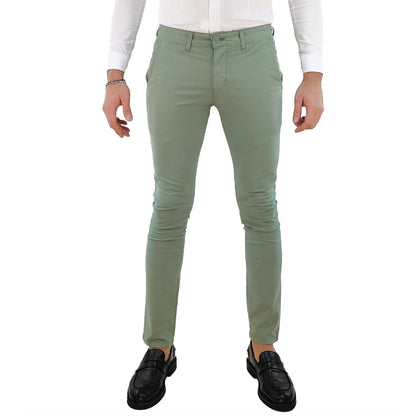 Pantalone uomo Cotone Verde