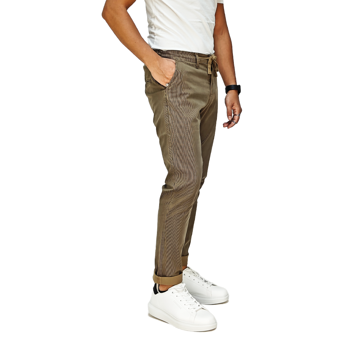 Pantalone Uomo "Pantalaccio" RDV - Fantasia Millerighe