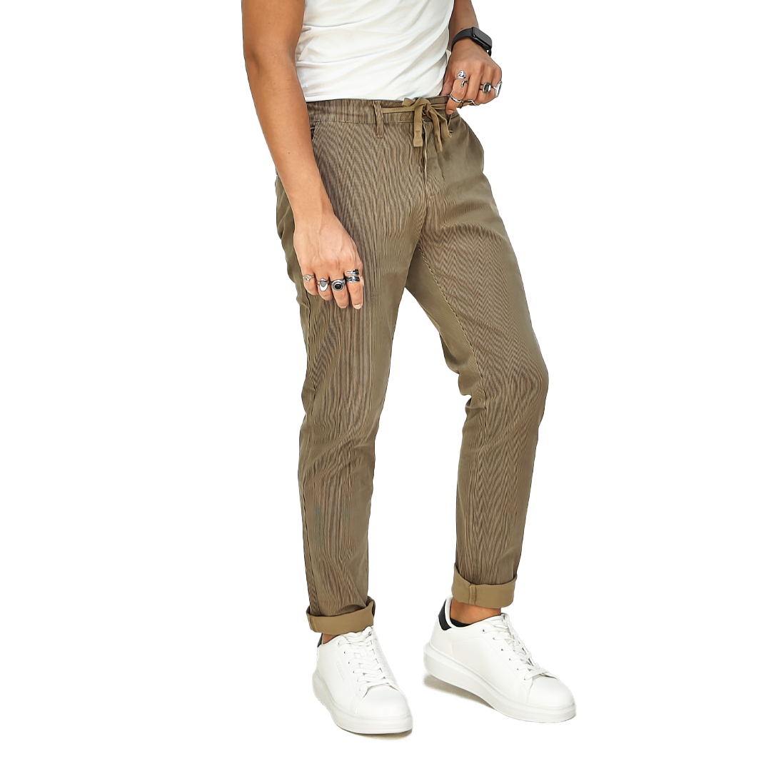 Pantalone Uomo "Pantalaccio" RDV - Fantasia Millerighe