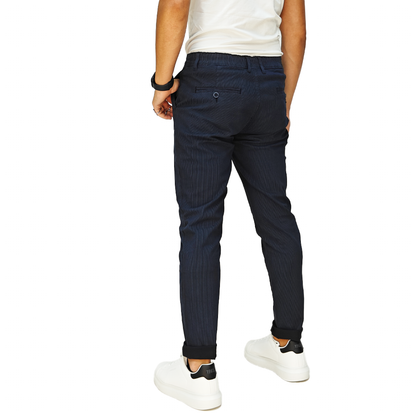 Pantalone Uomo "Pantalaccio" RDV - Fantasia Millerighe