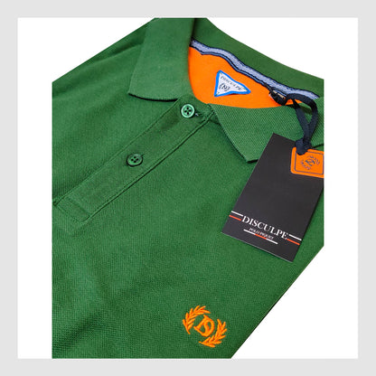 Polo Uomo manica corta in colore Verde