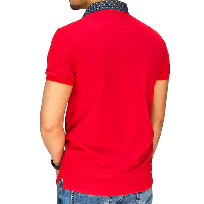 Polo Uomo Manica Corta Slim Fit in Piquet – RDV Abbigliamento