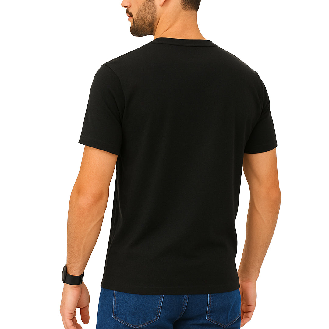 T-shirt manica corta slim fit Scollo a V