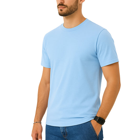 T-shirt manica corta slim fit Glicine Lavagna