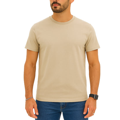 T-shirt manica corta slim fit Glicine Lavagna
