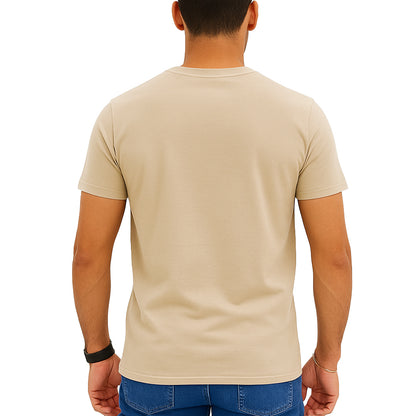 T-shirt manica corta slim fit Glicine Lavagna