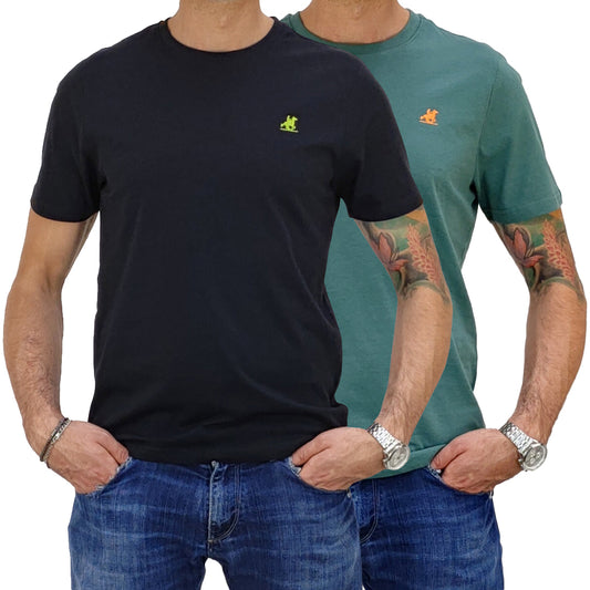 2 T-shirt U.S. GRAND POLO in Offerta lancio 2 colori