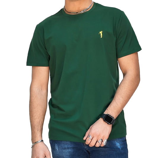 T-shirt Uomo Kaiditè - Manica Corta, Vestibilità Regular Verde